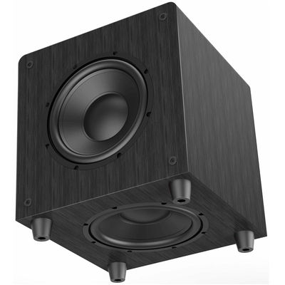 Subwoofer a basso profondo a fuoco frontale da 12 pollici con driver Spun di rame 500W Subwoofer a alimentazione digitale con Dsp